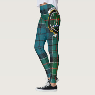 Scotstee Klan Kirkpatrick Vapensköld Tartan Women Leggings