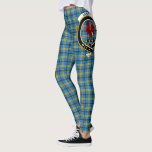 Scotstee Klan Laing Hunting Vapensköld Tartan Wome Leggings