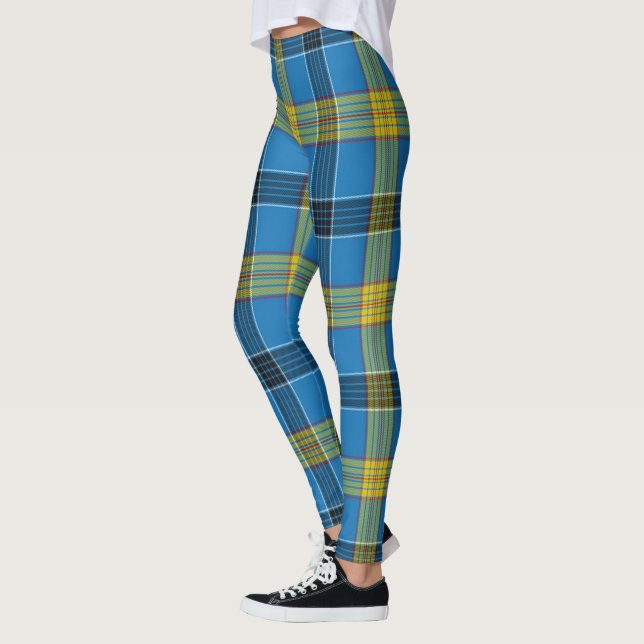 Scotstee Klan Laing Tartan Women Leggings (Vänster)
