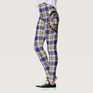 Scotstee klan Livingstone klänning vapen Tartan Kv Leggings