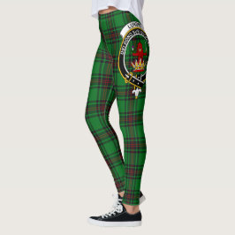 Scotstee Klan Lundin Vapensköld Tartan Women Leggi Leggings