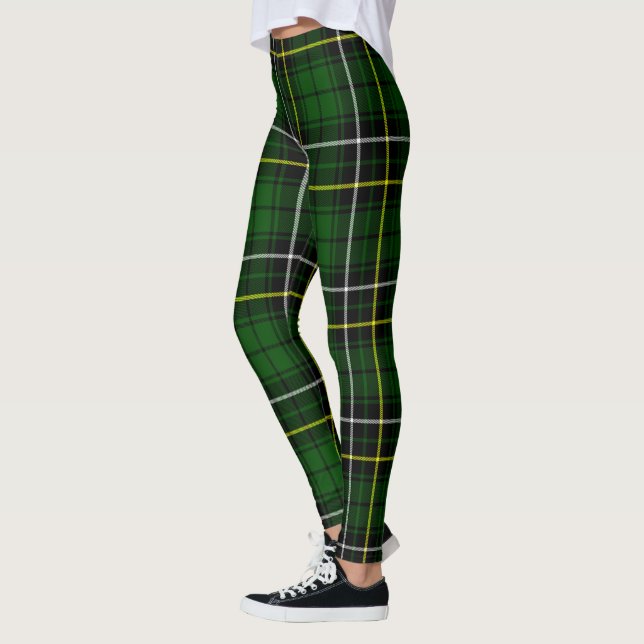 Scotstee Klan MacAlpine Modern Tartan Women Leggings (Vänster)