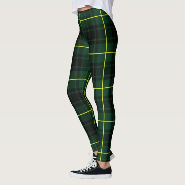 Scotstee Klan MacArthur Modern Tartan Women Leggings (Vänster)