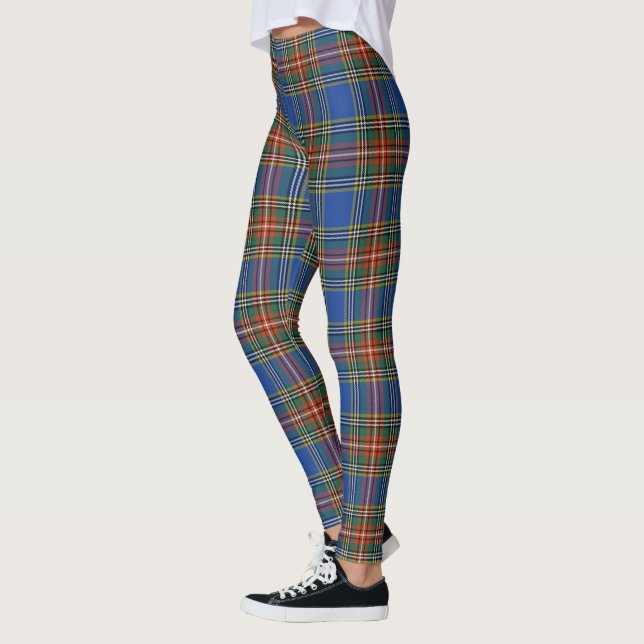 Scotstee Klan MacBeth Ancient Tartan Women Legging (Vänster)
