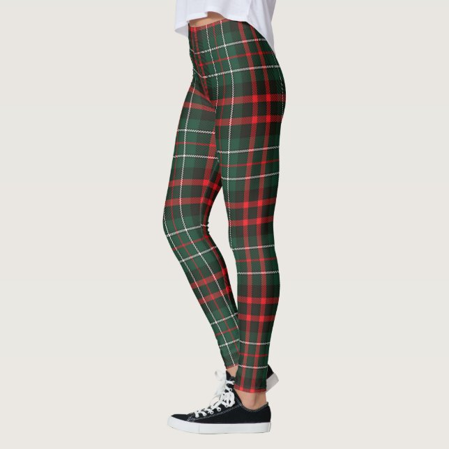 Scotstee Klan MacDiarmid Tartan Women Leggings (Vänster)