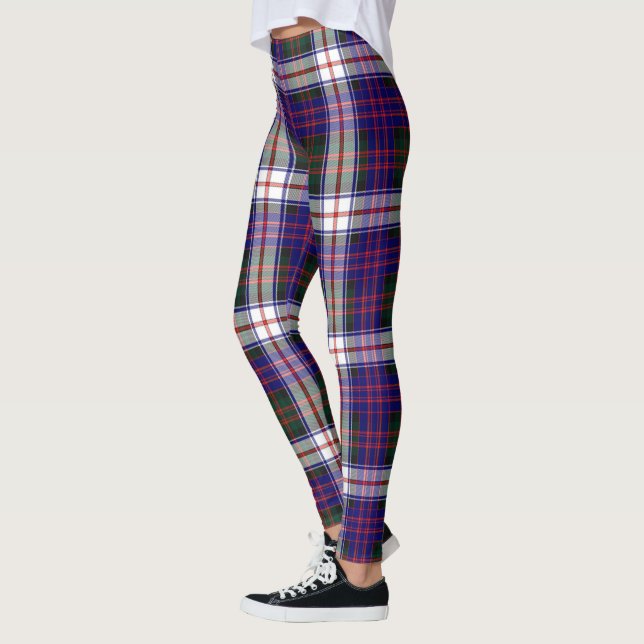 Scotstee klan MacDonald klänning modern tartan kvi Leggings (Vänster)