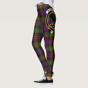 Scotstee Klan MacDonell av Glonarry Modern Vapensk Leggings