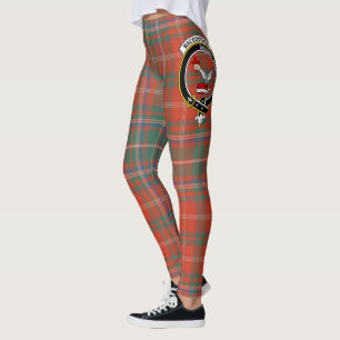 Scotstee Klan MacDougall Ancient Vapensköld Tartan Leggings