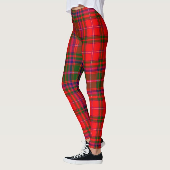 Scotstee Klan MacDougall Tartan Women Leggings (Vänster)