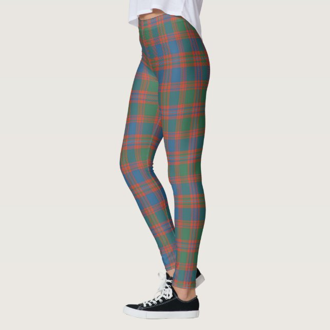 Scotstee Klan MacIntyre Ancient Tartan Women Leggings (Vänster)