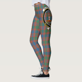 Scotstee Klan MacIntyre Ancient Vapensköld Tartan  Leggings