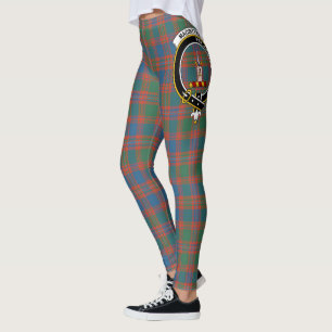 Scotstee Klan MacIntyre Ancient Vapensköld Tartan Leggings