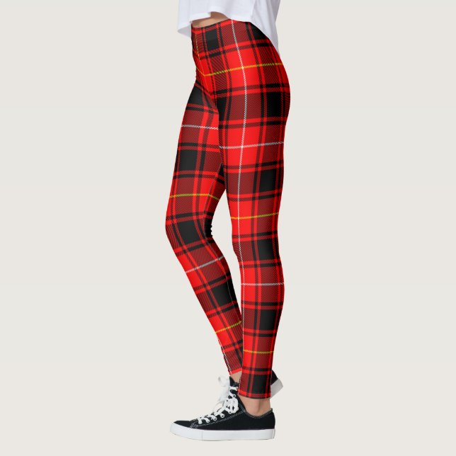 Scotstee Klan MacIntyre Modern Tartan Women Leggings (Vänster)