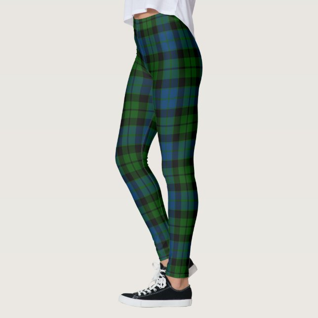 Scotstee Klan MacKay Tartan Women Leggings (Vänster)
