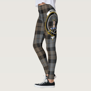 Scotstee Klan MacKay Weasted Vapensköld Tartan Wom Leggings