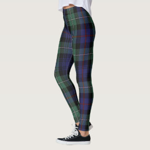 Scotstee Klan MacKenzie Modern Blue Tartan Women Leggings