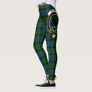 Scotstee Klan MacKie Vapensköld Tartan Women Leggi Leggings