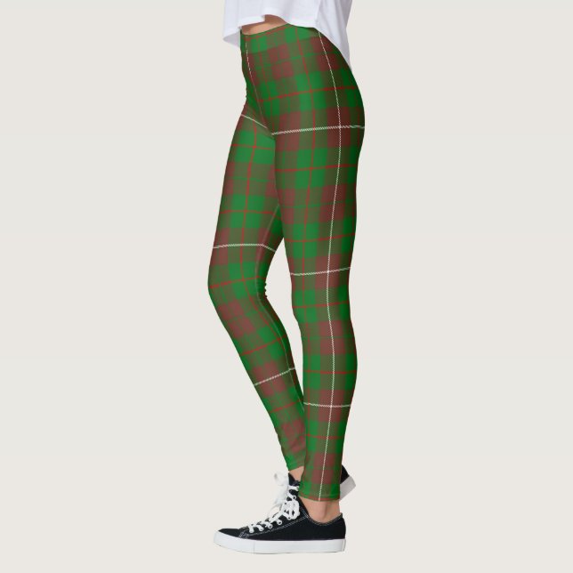 Scotstee Klan MacKinnon Hunting Modern Tartan Leggings (Vänster)
