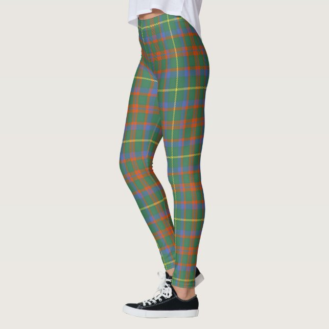 Scotstee Klan MacKintosh Hunting Ancient Tartan Leggings (Vänster)