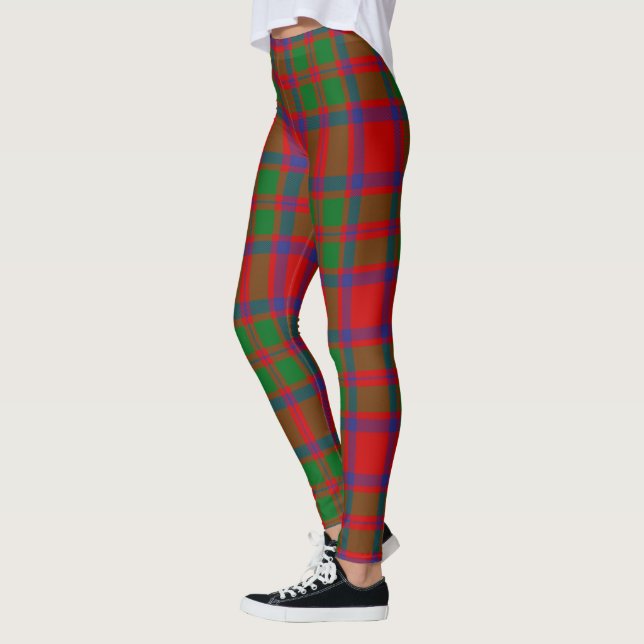 Scotstee Klan MacKintosh Modern Tartan Women Leggings (Vänster)