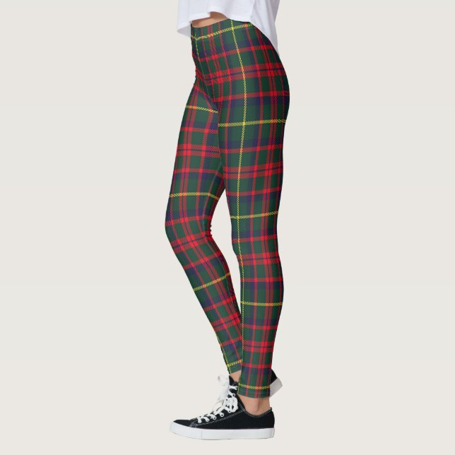 Scotstee Klan MacKintosh Tartan Women Leggings (Vänster)