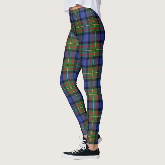 Scotstee Klan MacLaren Tartan Women Leggings (Vänster)