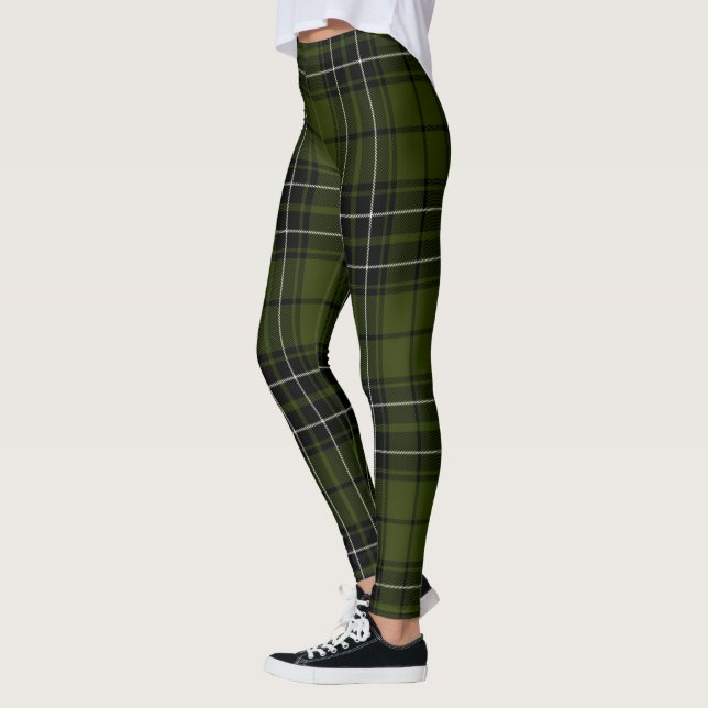Scotstee Klan MacLean Hunting Tartan Women Legging (Vänster)