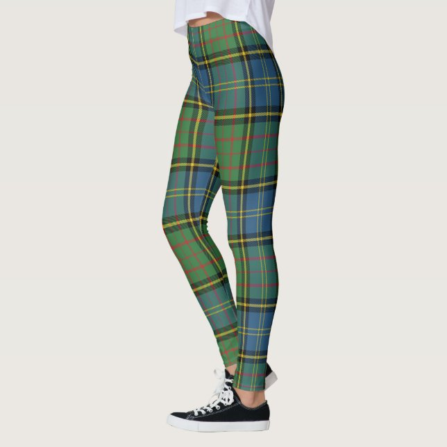 Scotstee Klan MacMillan Hunting Ancient Tartan Leggings (Vänster)