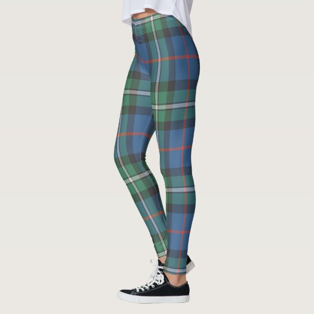 Scotstee Klan MacPhail Tartan Women Leggings (Vänster)