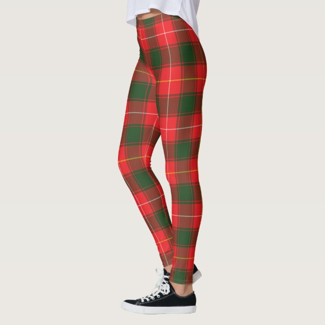 Scotstee Klan MacPhee Tartan Women Leggings (Vänster)