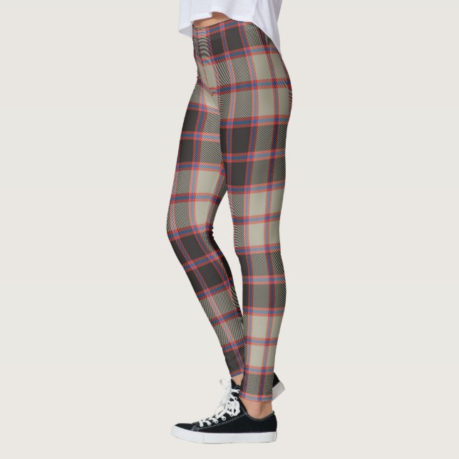 Scotstee Klan MacPherson Hunting Ancient Tartan Leggings (Vänster)