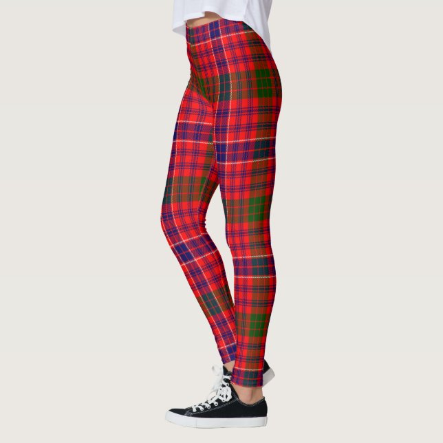 Scotstee Klan MacRae Ancient Tartan Women Leggings (Vänster)