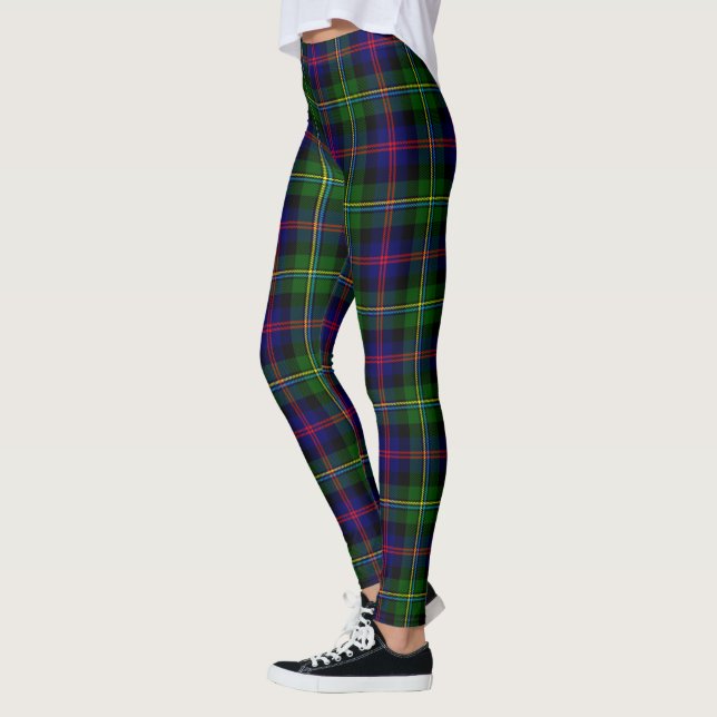 Scotstee Klan Malcolm Ancient Tartan Women Legging (Vänster)