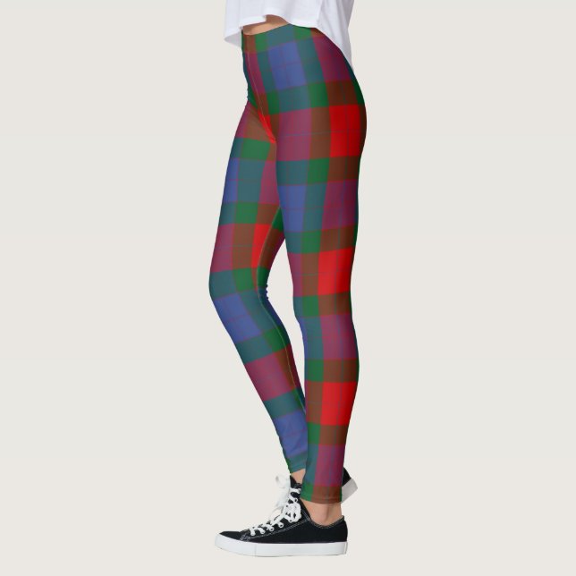 Scotstee Klan Mar Ancient Tartan Women Leggings (Vänster)