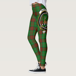 Scotstee Klan Maxwell Hunting Vapensköld Tartan Wo Leggings