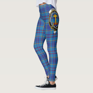 Scotstee Klan Mercer Vapensköld Tartan Women Leggi Leggings