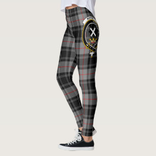 Scotstee Klan Moffat Vapensköld Tartan Women Leggi Leggings