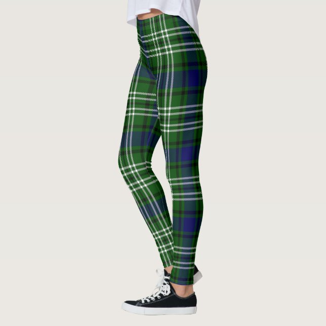 Scotstee Klan Mow Ancient Tartan Women Leggings (Vänster)