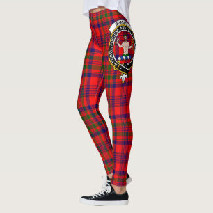 Scotstee Klan Murray of Tulloch Vapensköld Tartan  Leggings