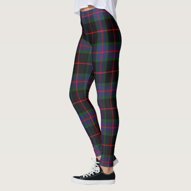 Scotstee Klan Nairn Ancient Tartan Women Leggings (Vänster)