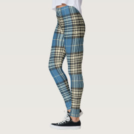 Scotstee Klan Napier Ancient Ancient Tartan Kvinno Leggings