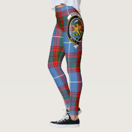 Scotstee Klan Newton Vapensköld Tartan Women Leggi Leggings