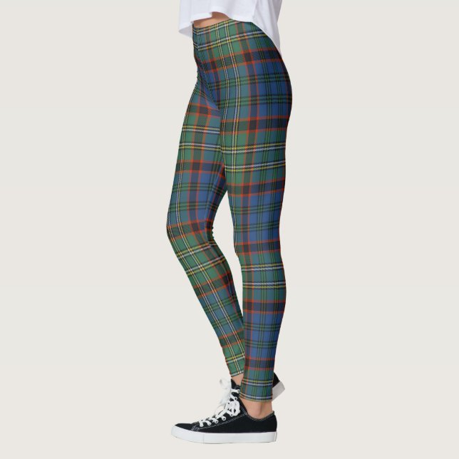 Scotstee Klan Nicolson Hunting Ancient Tartan Leggings (Vänster)