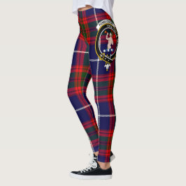 Scotstee Klan Pennyck Vapensköld Tartan Women Legg Leggings
