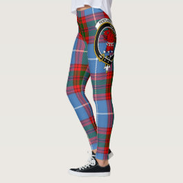Scotstee Klan Pentland Vapensköld Tartan Women Leg Leggings