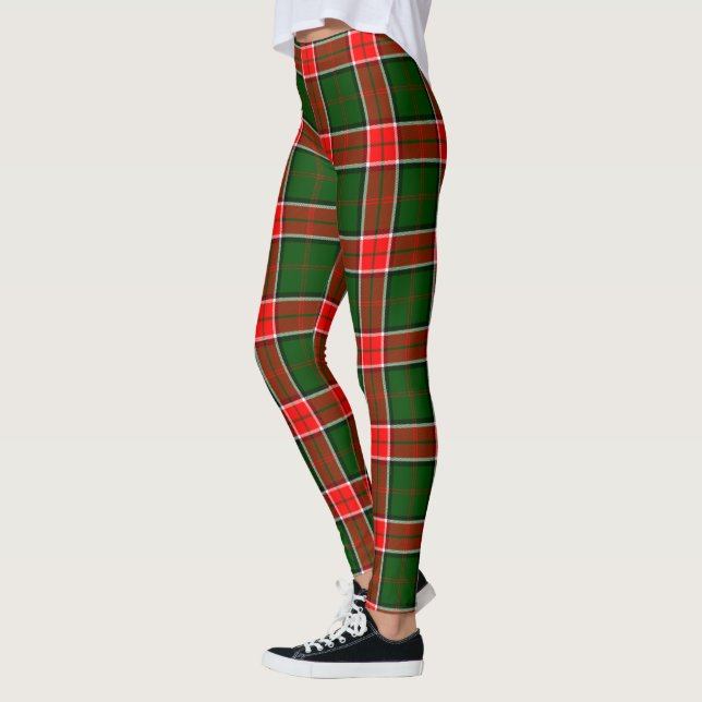 Scotstee klan Pollock Tartan Dambyxor Leggings (Vänster)