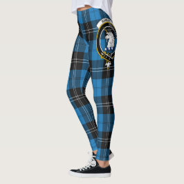 Scotstee Klan Ramsay Blue Ancient Vapensköld Tarta Leggings