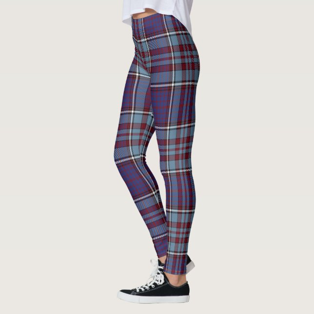 Scotstee Klan RCAF Tartan Women Leggings (Vänster)