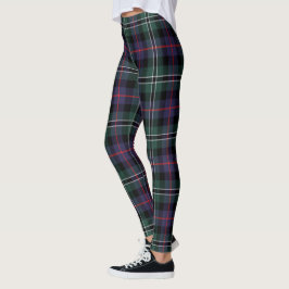 Scotstee Klan Ro som jagar moderna Tartan Women Leggings