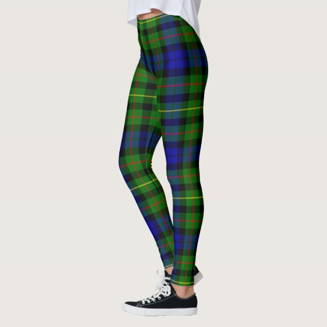Scotstee Klan Rollo Tartan Women Leggings (Vänster)
